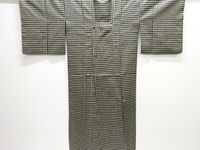 JAPANESE RAIN COAT / WOVEN GRID